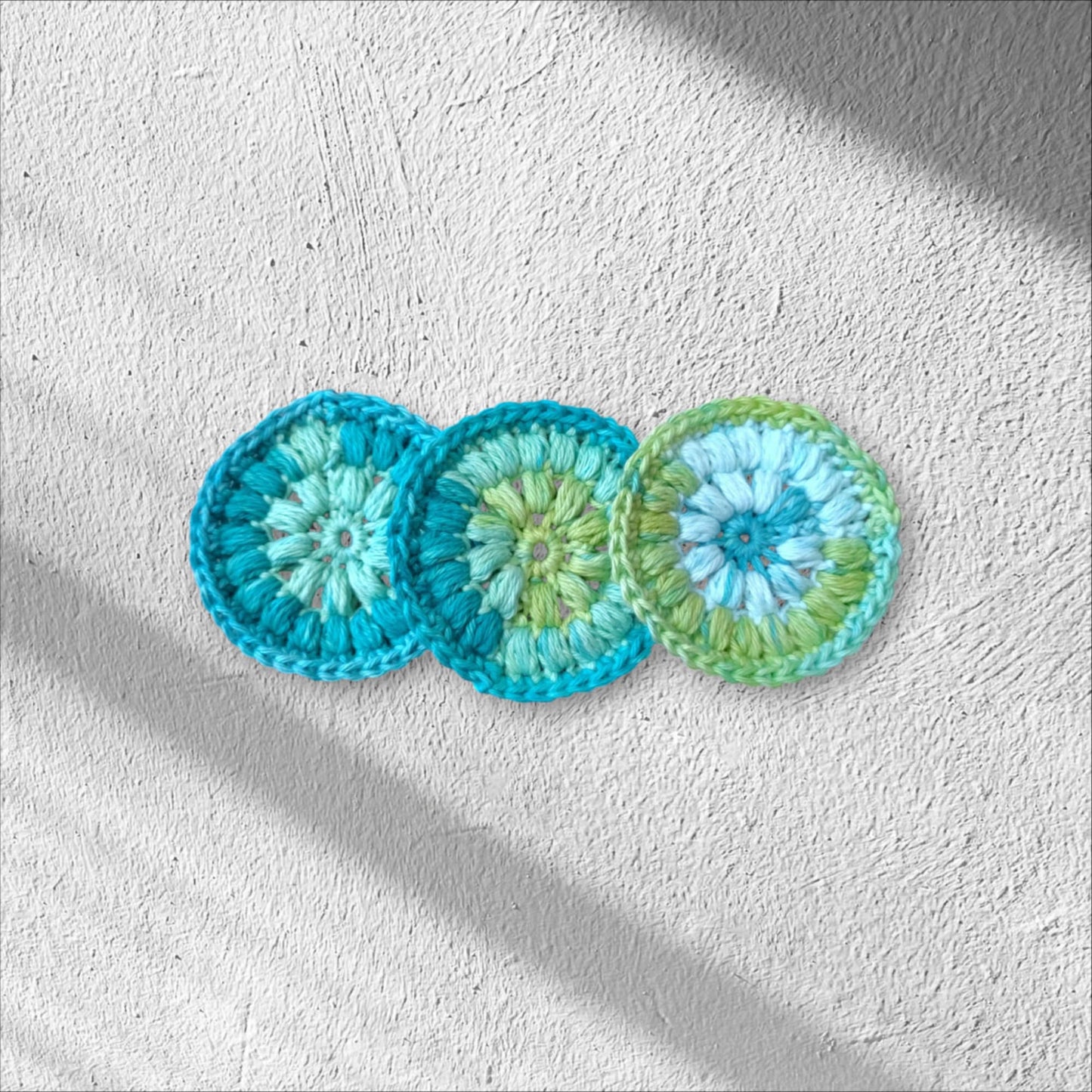 Set of 3 Face Scrubbies